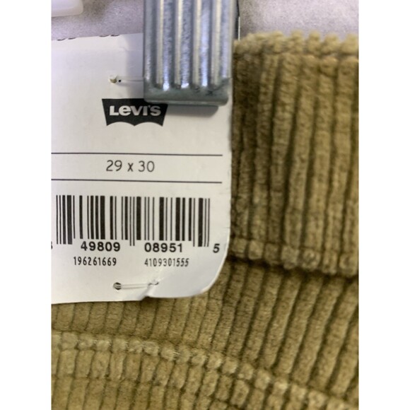Levi's 311 Corduroy Pants Woman's 29X30 Brown Shaping Skinny Tummy Slimming Y2K - Picture 4 of 11
